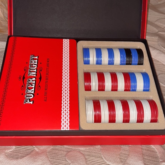 NEW ~ Poker Night ~ All You Need to Bet, Bluff, and Win ~ Never Used - Picture 15 of 16